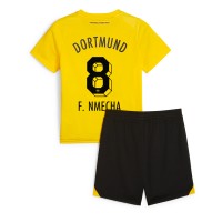 Camisa de time de futebol Borussia Dortmund Felix Nmecha #8 Replicas 1º Equipamento Infantil 2023-24 Manga Curta (+ Calças curtas)